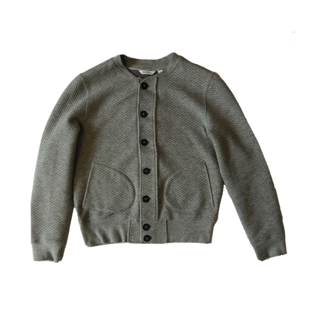 Saks Fifth Avenue Grey Button Up Jacket
